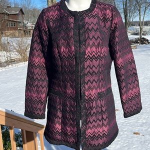 NWT Chico’s jacquard jacket M
